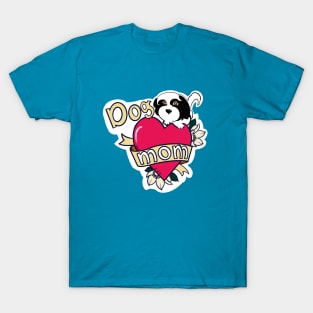 Dog Mom Tattoo T-Shirt